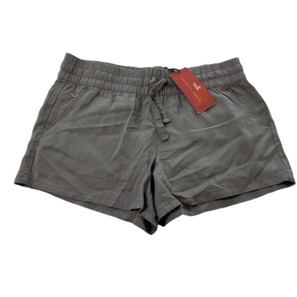 NWT Southern Marsh‎ Rachel Relaxed Shorts Size SMALL Women’s Light Gray